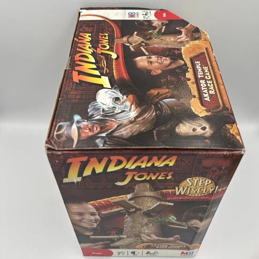 INDIANA JONES Akator Temple Race Game Movie Hasbro Milton Bradley 2008 NEW
